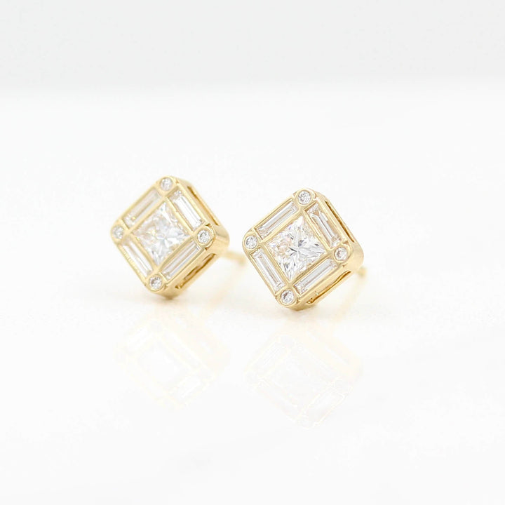 Earrings 14k Yellow Gold The Darby Earrings in Yellow Gold