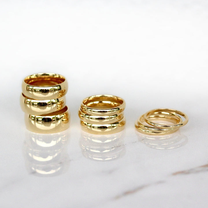 Wedding Band The Domed Cigar Band