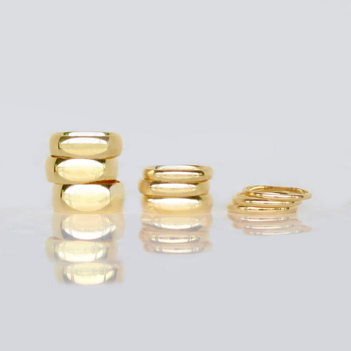 Wedding Band The Domed Cigar Band