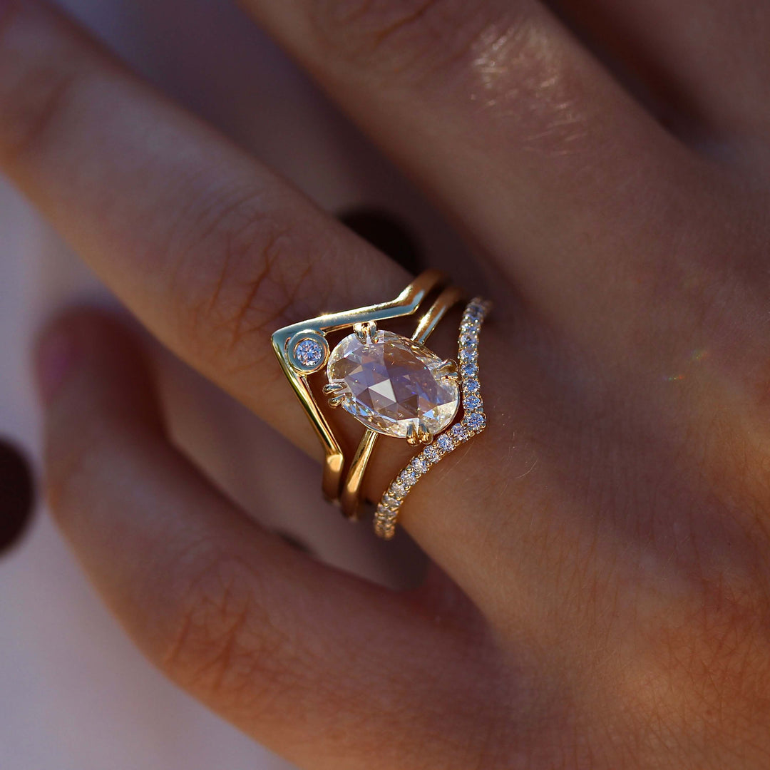 The Nora Engagement Ring (Oval) Taylor Custom Rings The Nora Engagement Ring (Oval) Taylor Custom Rings