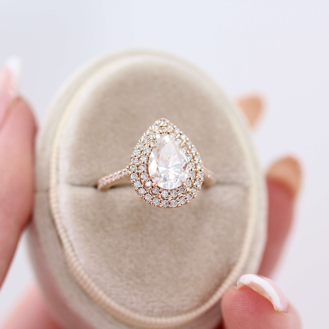 Engagement Ring The Double-Halo Carly Ring
