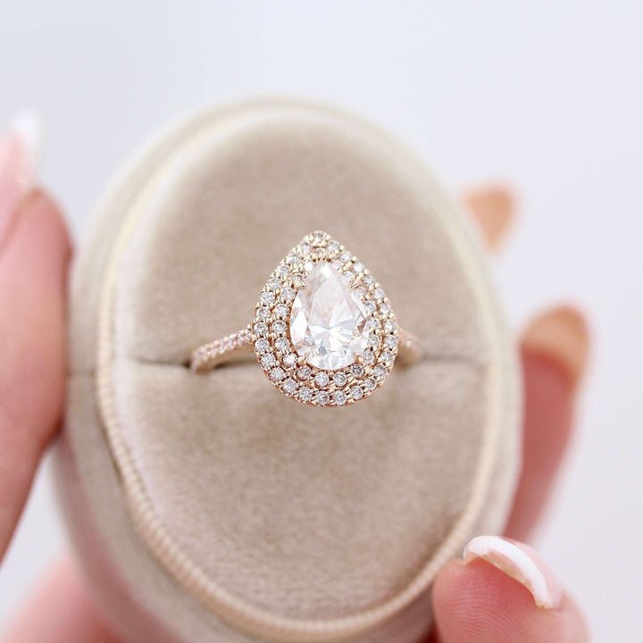 Engagement Ring The Double-Halo Carly Ring