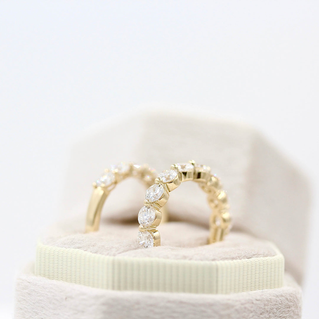 Ready to Ship Ring 14k Yellow Gold The Melody Wedding Band in Yellow Gold