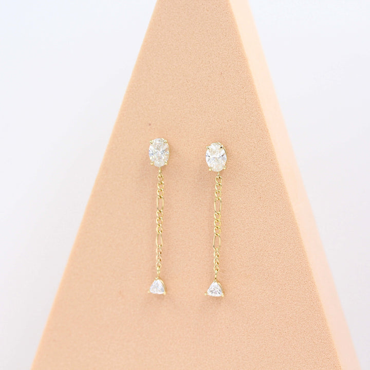 Earrings 14k Yellow Gold The Emilia Earrings in Yellow Gold