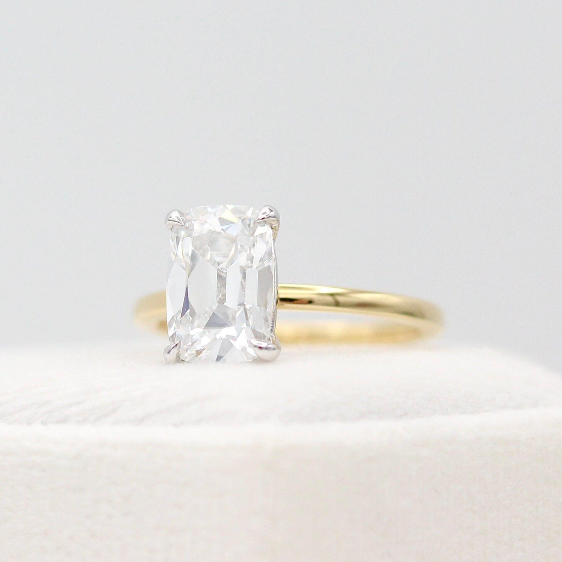 Ery Rings Antique Old Mine Cut Diamond Ring | Free 2-Day Shipping | Taylor Custom ...