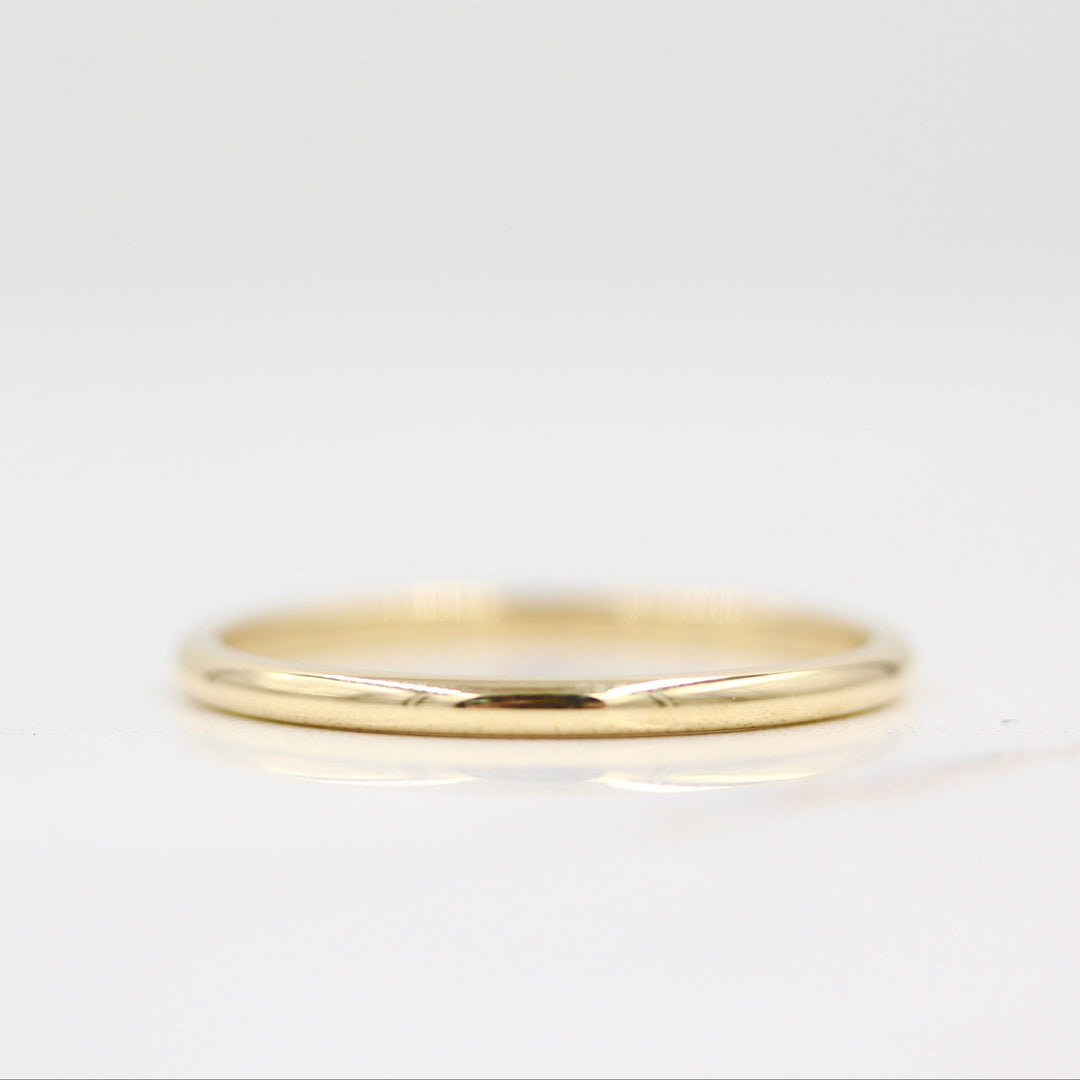 The Domed Wedding Band
