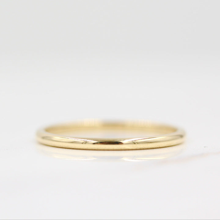 The Domed Wedding Band
