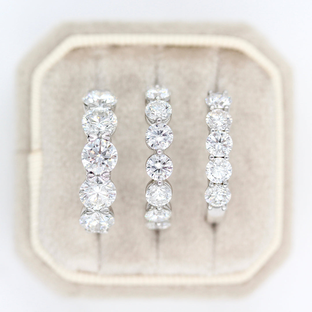 Ready to Ship Ring 14k White Gold The Greta Wedding Band in White Gold