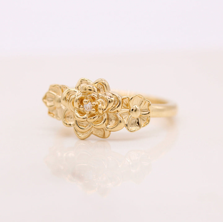 Ready to Ship Ring 14k Yellow Gold The Posy Ring in Yellow Gold