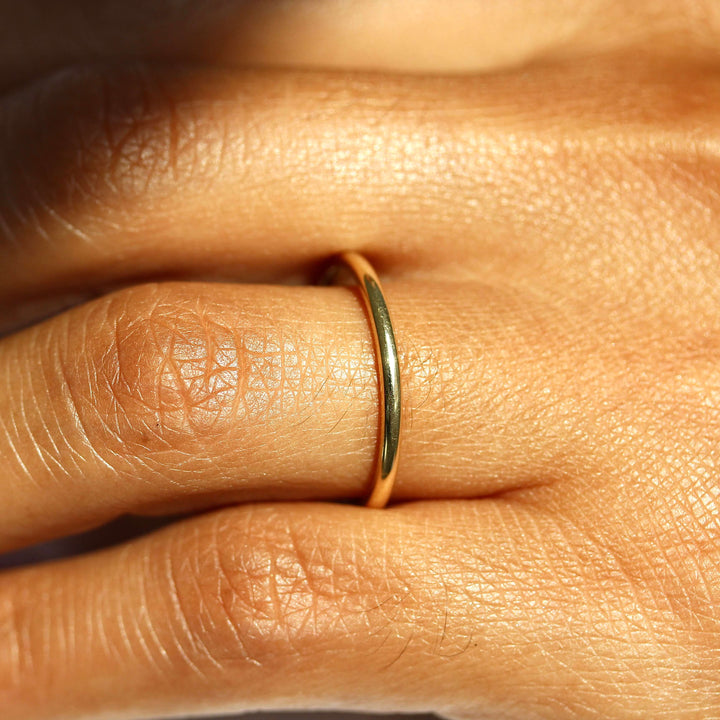 Fashion Ring Classic Stacking Band