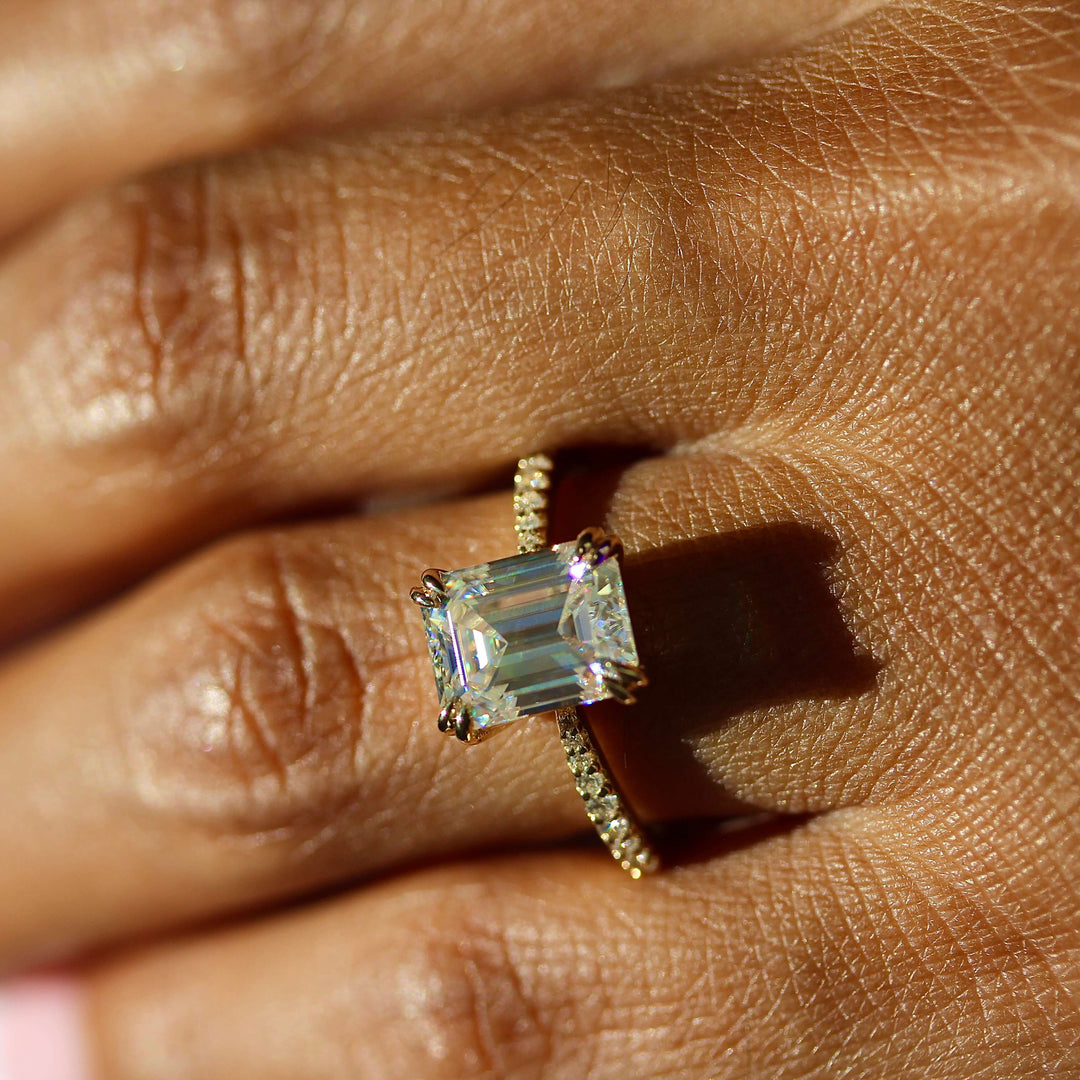 Engagement Ring The Grace Ring (Emerald)