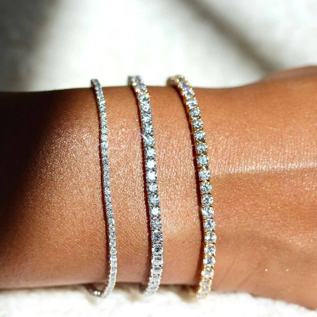 Bracelet 14k White Gold / 2.05ct total weight The 2ct Classic Lab-Grown Diamond Tennis Bracelet in White Gold