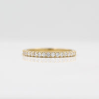 Ready to Ship Ring 14k Yellow Gold The Elizabeth Wedding Band in Yellow Gold