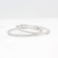 Earrings Inside and Outside Hoops