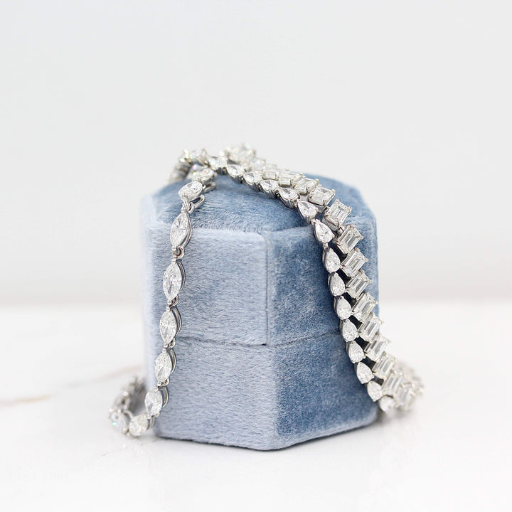 Bracelet The Pear Lab-Grown Diamond Tennis Bracelet