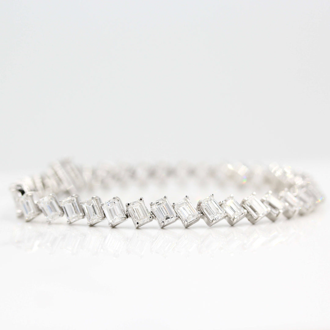 Bracelet The Emerald Lab-Grown Diamond Tennis Bracelet