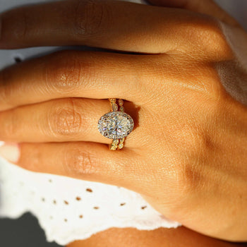 The Isla Ring Oval Lab Grown Diamond Taylor Custom Rings