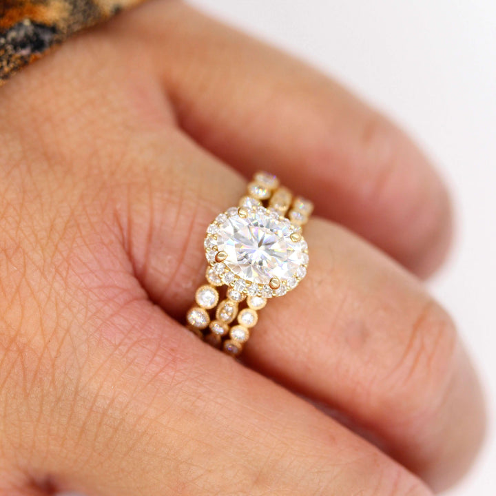 Wedding Band 14k Yellow Gold The Jackie Wedding Band in Yellow Gold