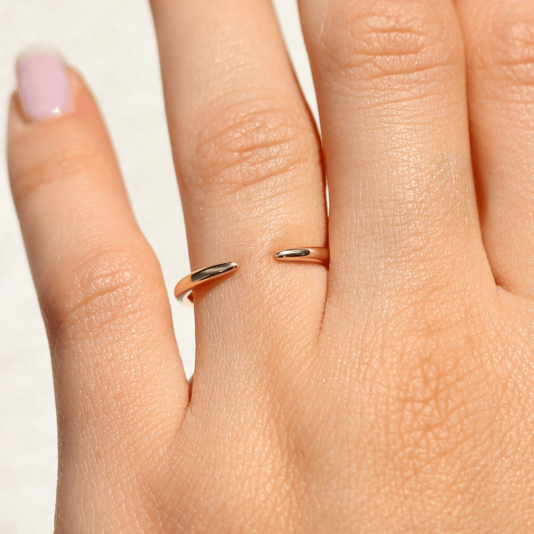 Wedding Band The Luna Open Wedding Band