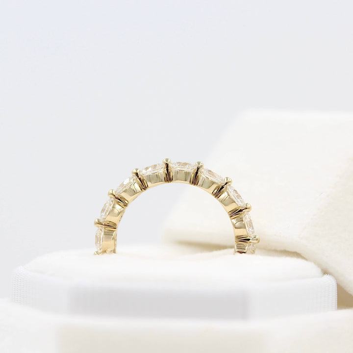 Ready to Ship Ring 14k Yellow Gold The Melody Wedding Band in Yellow Gold