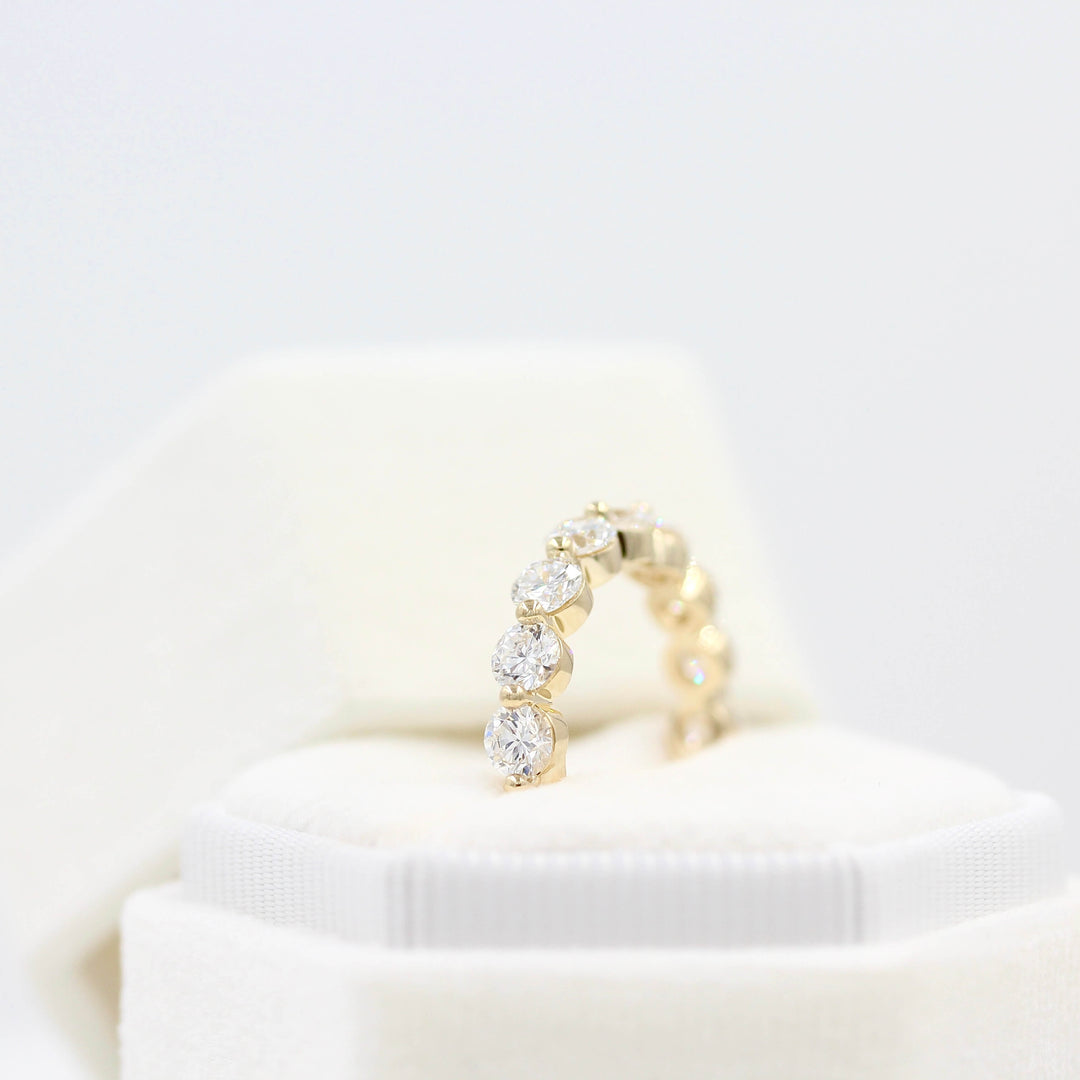 Ready to Ship Ring 14k Yellow Gold The Melody Wedding Band in Yellow Gold