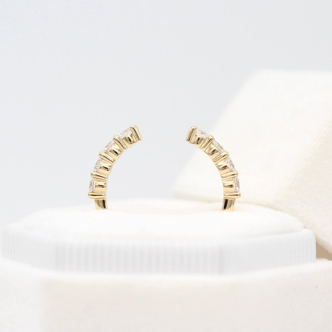Ready to Ship Ring 14k Yellow Gold The Open Lexington Wedding Band in Yellow Gold