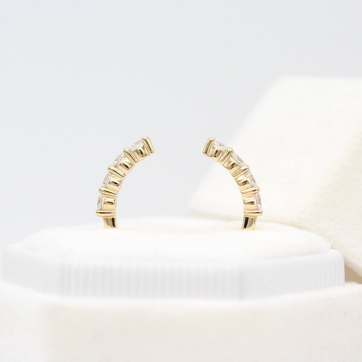 Ready to Ship Ring 14k Yellow Gold The Open Lexington Wedding Band in Yellow Gold