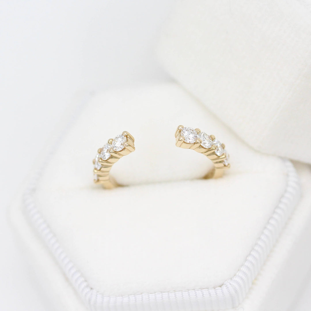 Ready to Ship Ring 14k Yellow Gold The Open Lexington Wedding Band in Yellow Gold