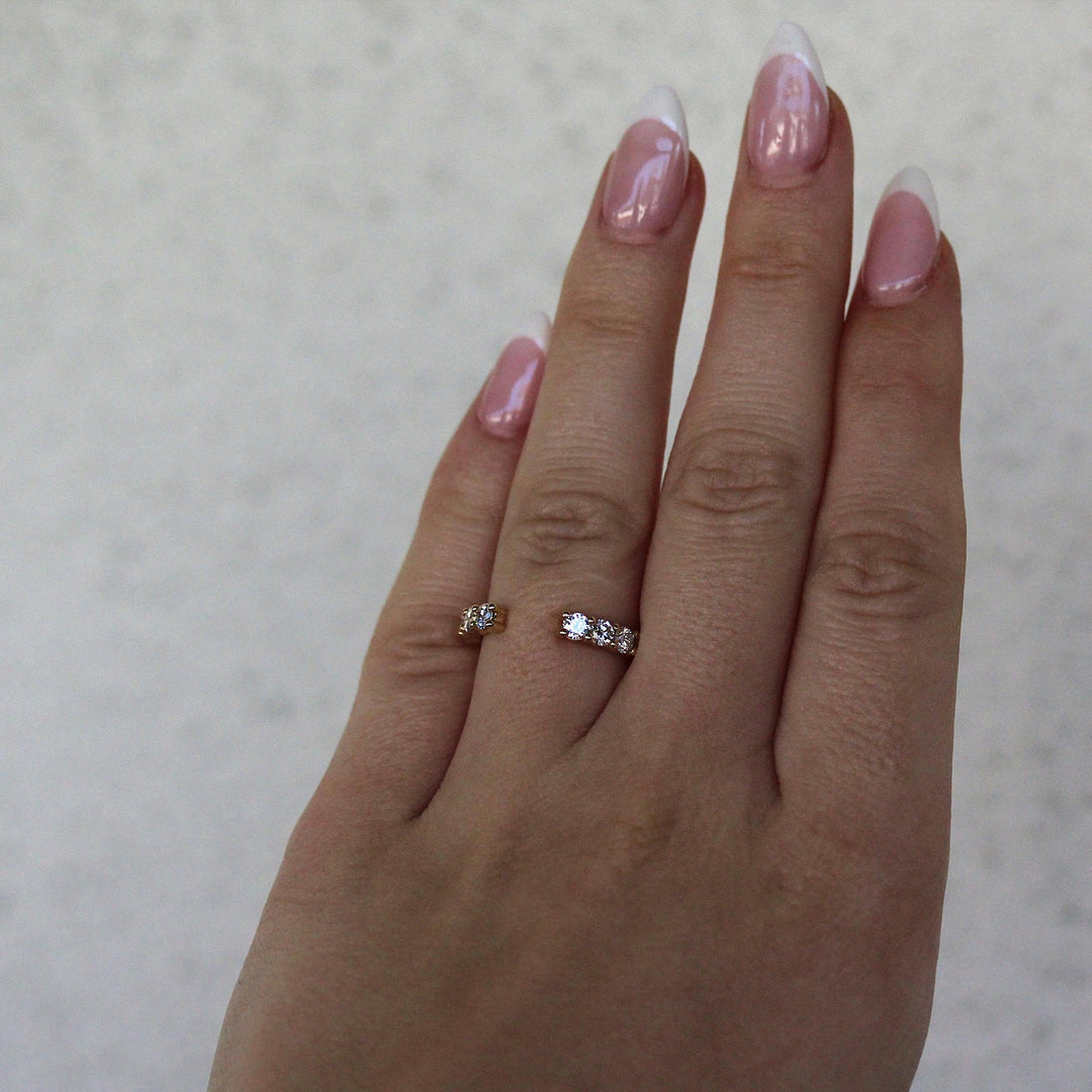 Ready to Ship Ring 14k Yellow Gold The Open Lexington Wedding Band in Yellow Gold