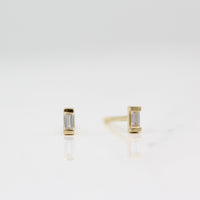 Earrings Petite Baguette Earrings