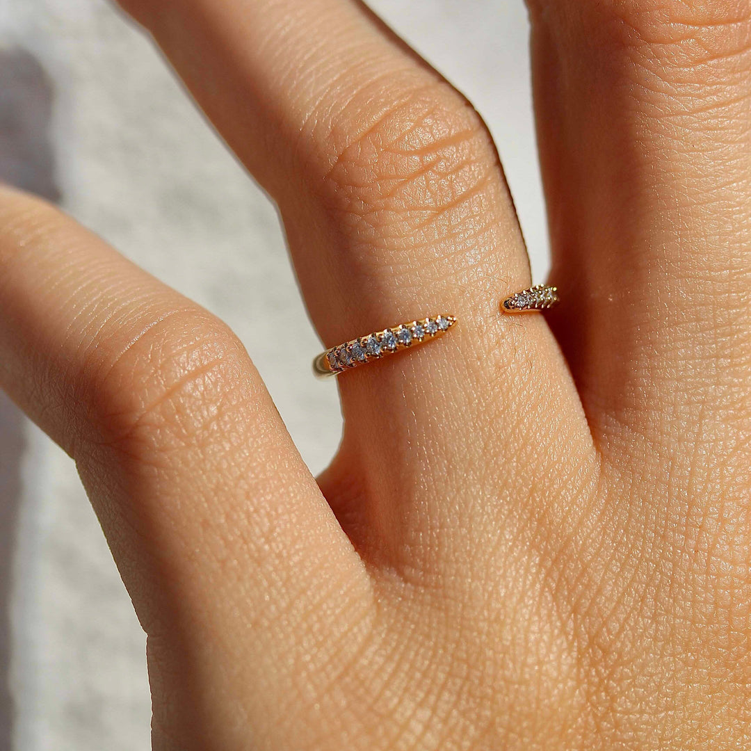 Wedding Band The Phoebe Open Wedding Band