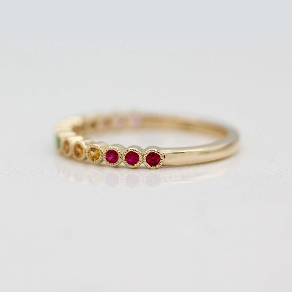 Wedding Band The Rainbow Pride Ring