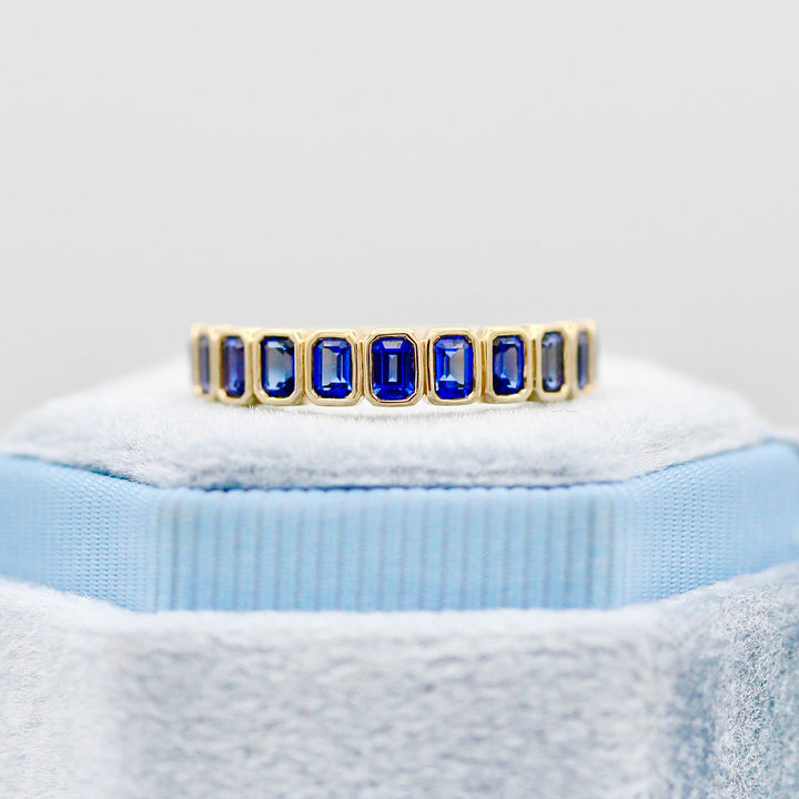 Wedding Band The Sammy Wedding Band (Blue Sapphire)