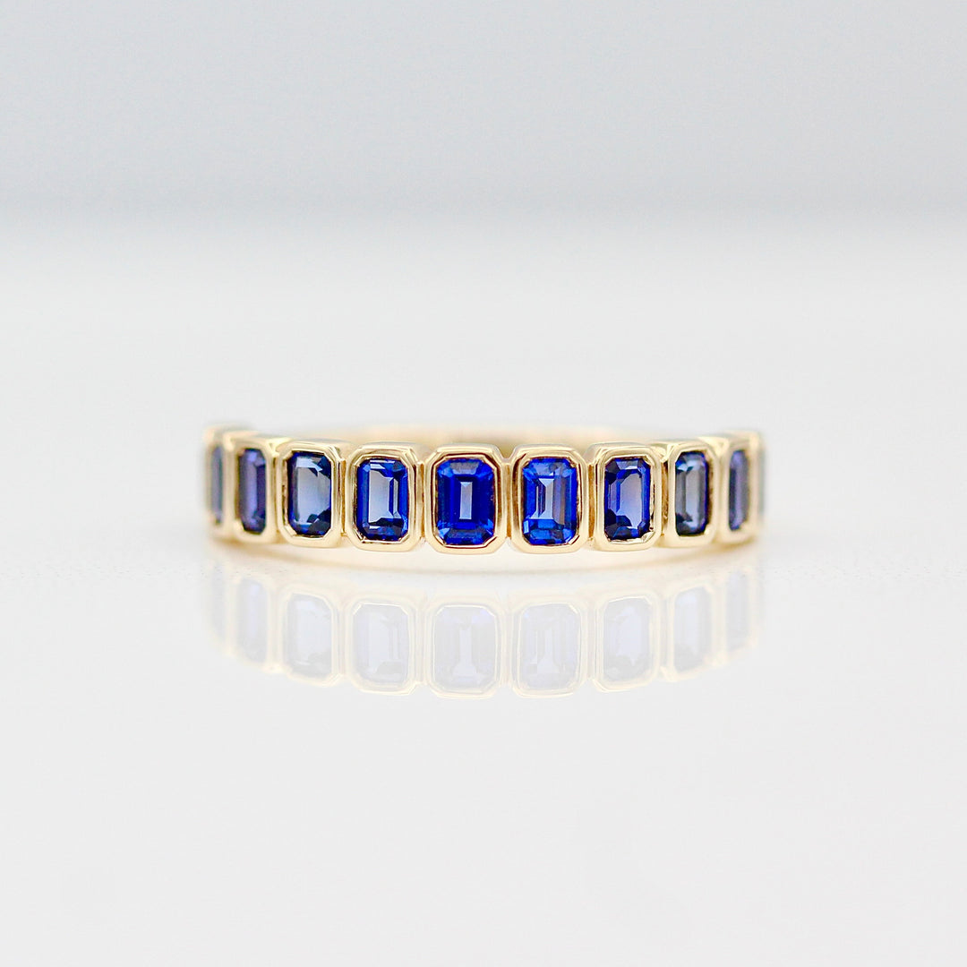 Wedding Band The Sammy Wedding Band (Blue Sapphire)