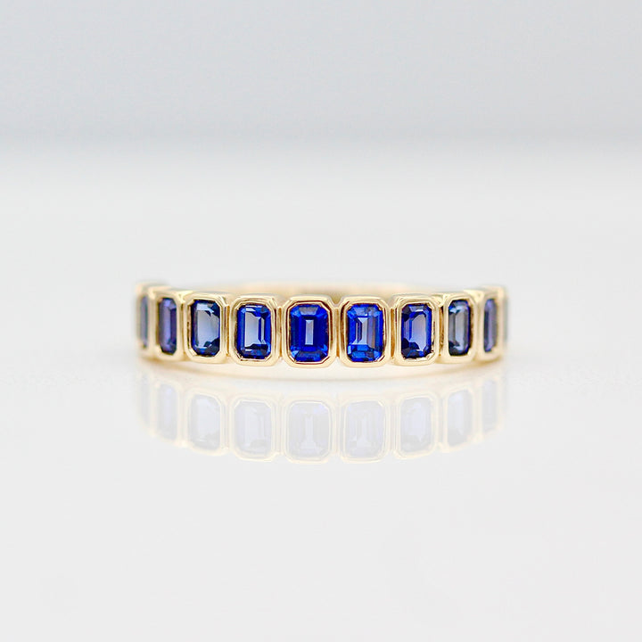 Wedding Band The Sammy Wedding Band (Blue Sapphire)