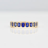 Wedding Band The Sammy Wedding Band (Blue Sapphire)