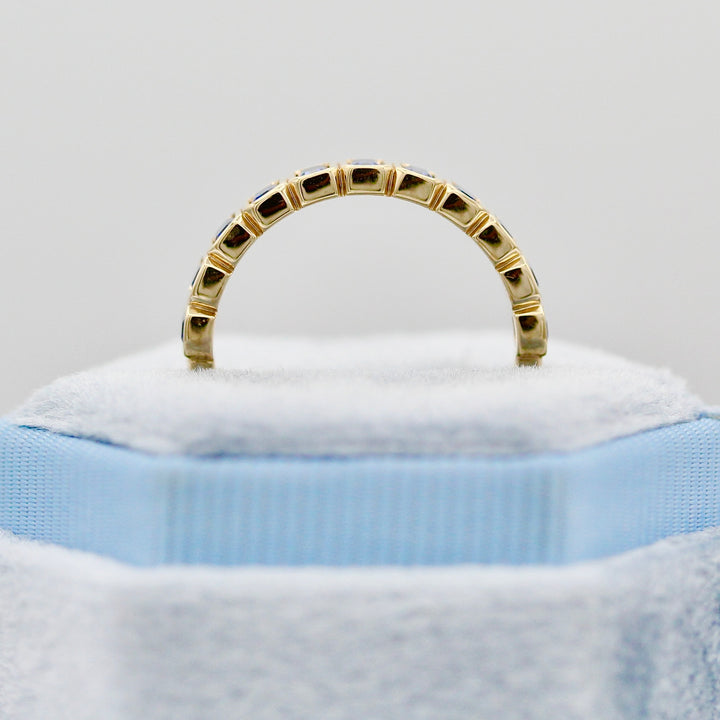 Wedding Band The Sammy Wedding Band (Blue Sapphire)