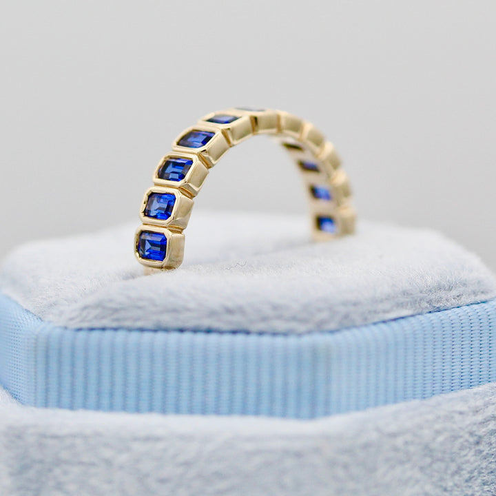 Wedding Band The Sammy Wedding Band (Blue Sapphire)