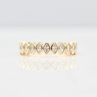 Wedding Band The Sammy Wedding Band (Marquise)