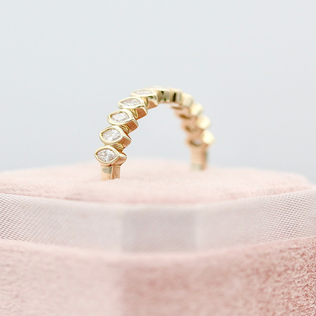 Wedding Band The Sammy Wedding Band (Marquise)