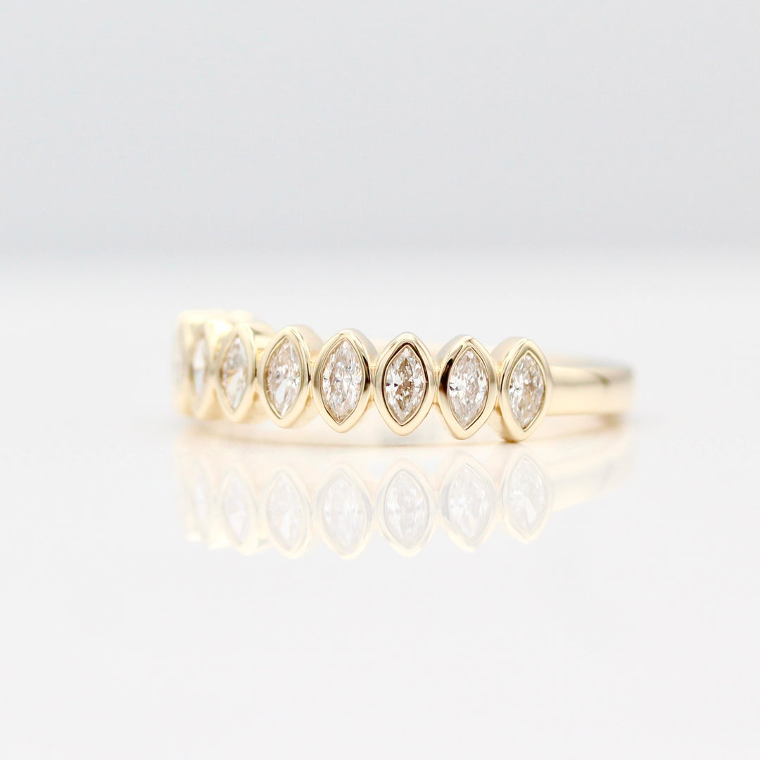 Wedding Band The Sammy Wedding Band (Marquise)