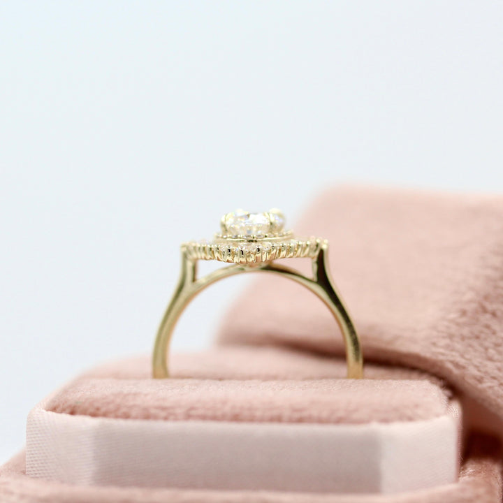 Ready to Ship Ring 14k Yellow Gold The Sojourner Ring in Yellow Gold with 1ct Lab-Grown Diamond