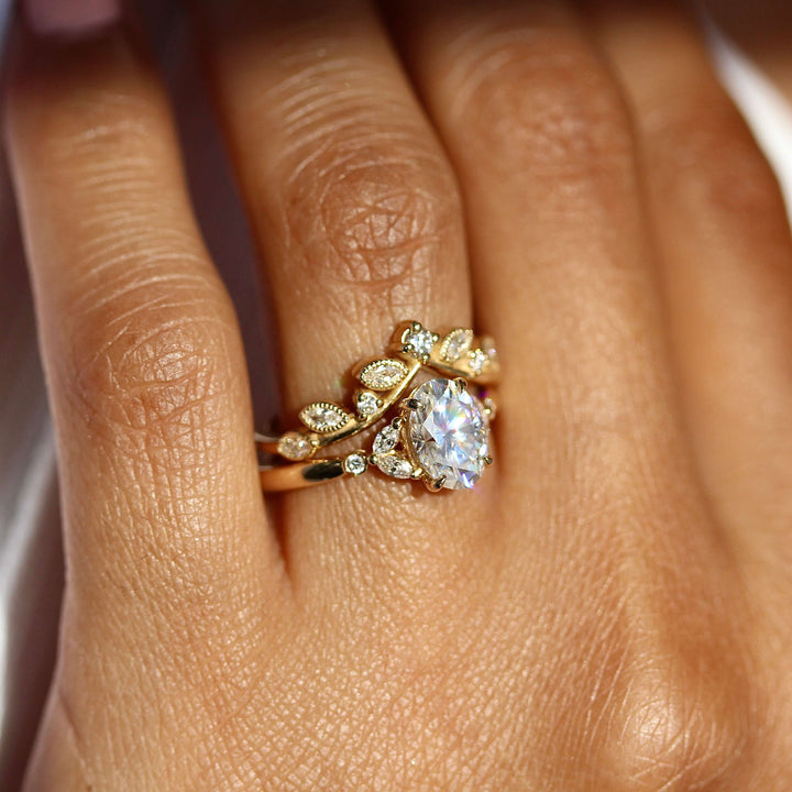 Ready-to-ship Ring 14k Yellow Gold The Clementine Wedding Band in Yellow Gold
