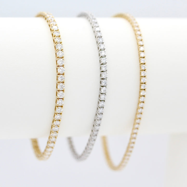 The Classic Lab-Grown Diamond Tennis Bracelet