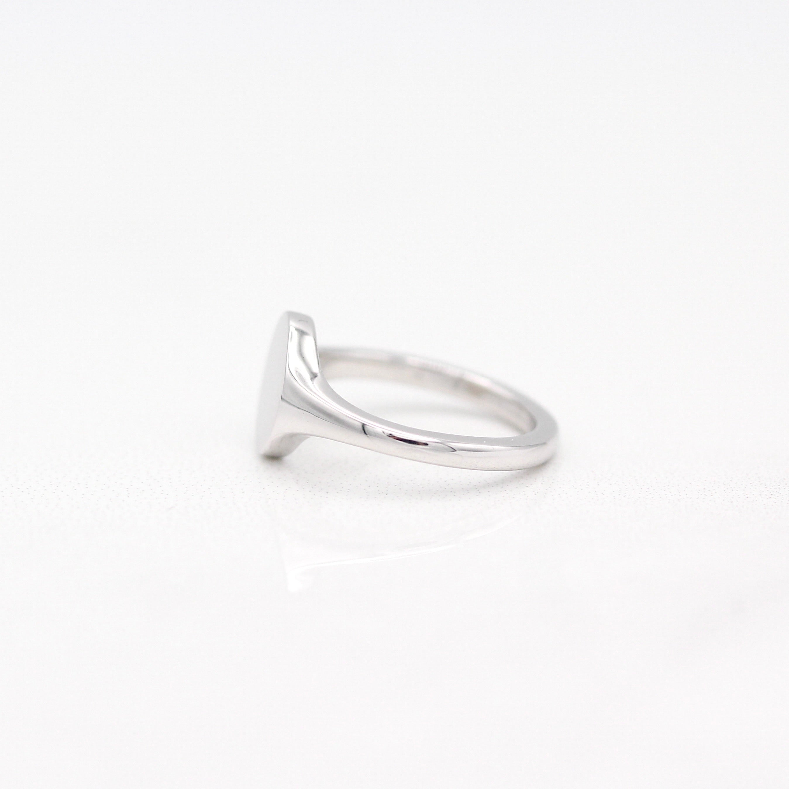 The Katherine Pinky Ring in Sterling Silver | Taylor Custom Rings