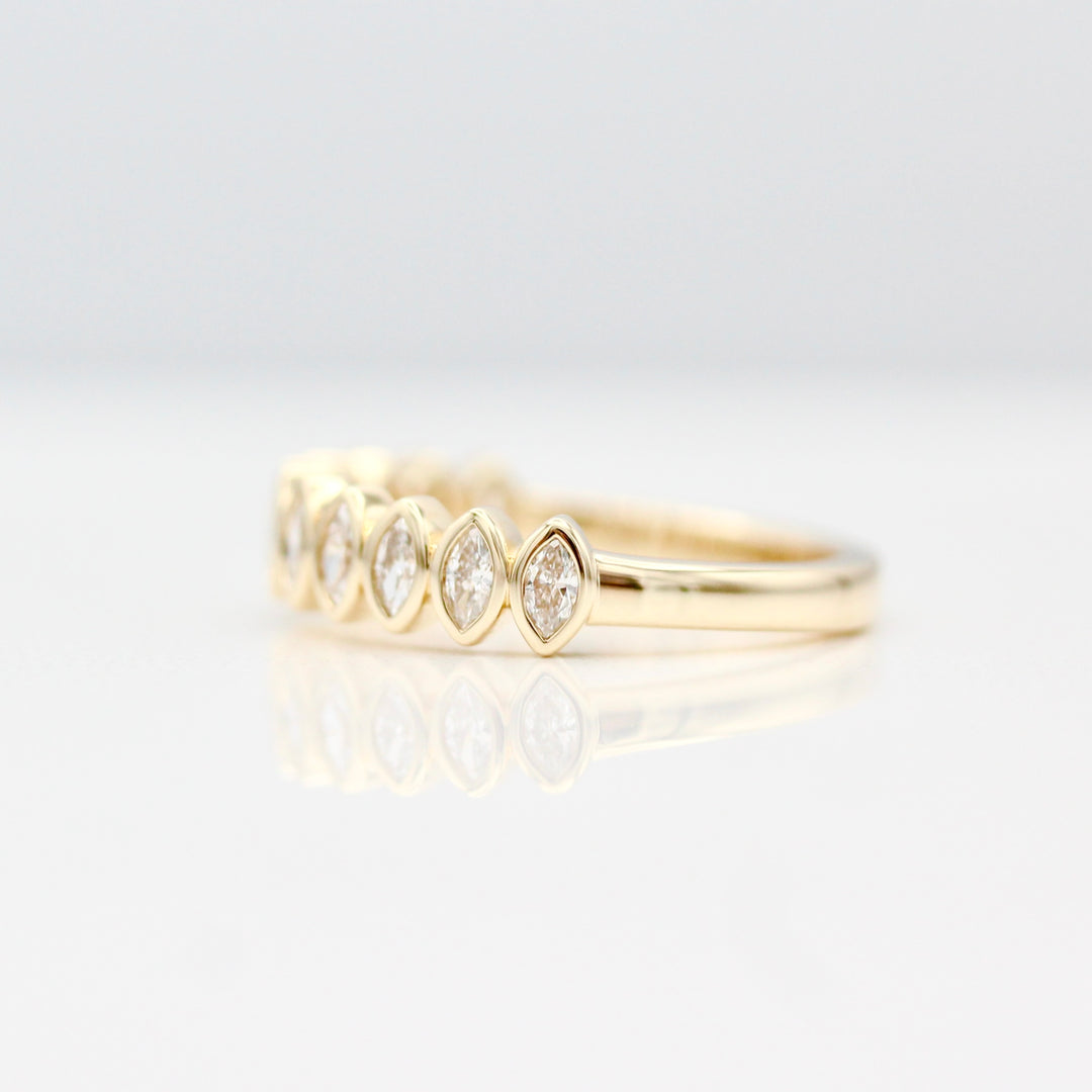 Wedding Band The Sammy Wedding Band (Marquise)