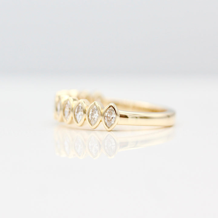 Wedding Band The Sammy Wedding Band (Marquise)