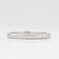 Ready to Ship Ring 14k White Gold The Lauryn Wedding Band in White Gold
