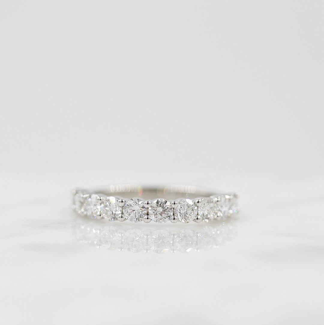 Ready to Ship Ring 14k White Gold The Lexington Wedding Band in White Gold