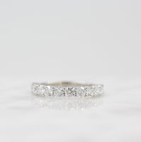 Ready to Ship Ring 14k White Gold The Lexington Wedding Band in White Gold